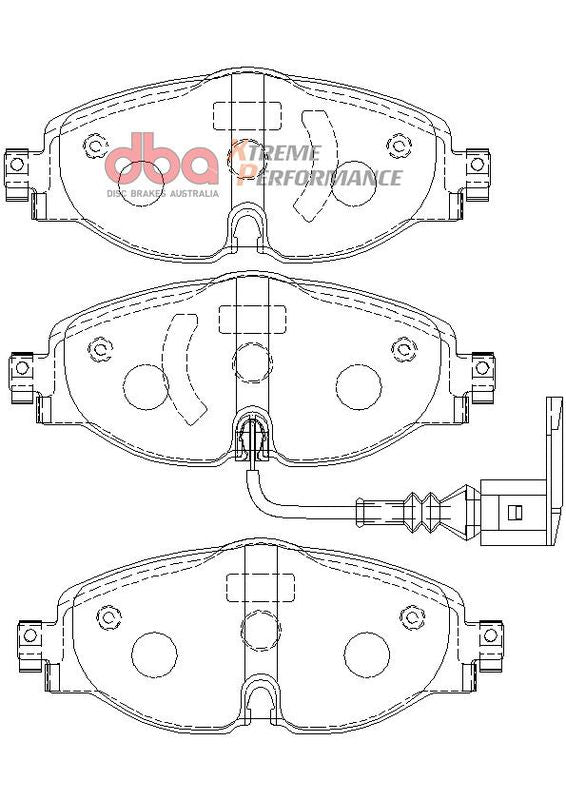 Brake Pads Xtreme Performance ECE R90 certified | Front Axle - DB2383XP