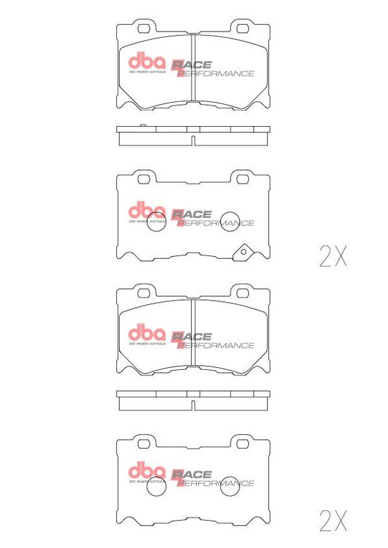 Brake Pads Race Performance - DB2400RP