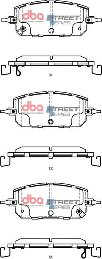 Brake Pads Street Series - DB15207SS