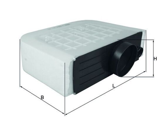 Gaisa filtrs - LX 3233/6