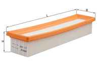 Gaisa filtrs - LX 1655