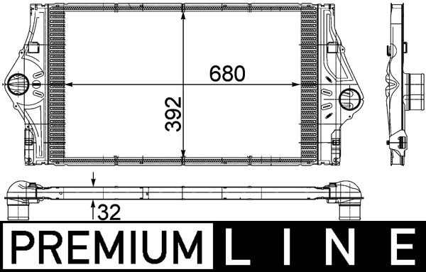 Välijäähdytin - CI 59 000P