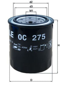 Eļļas filtrs - OC 275