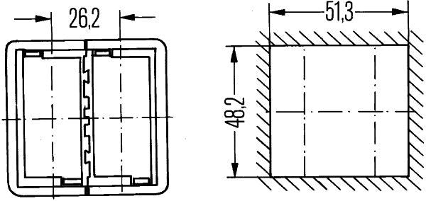 Kytkinpidike - 8HG 716 735-001