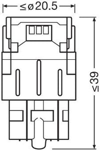 Hehkulankapolttimo, sumo-/takavalo - 7515DRP-02B