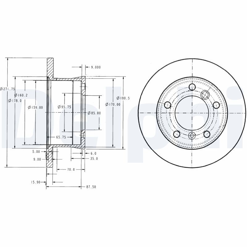 Jarrulevy - BG3237