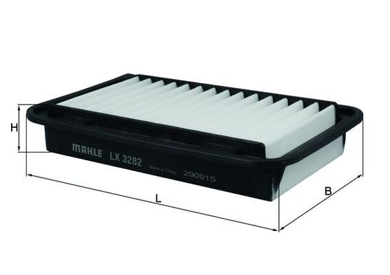Gaisa filtrs - LX 3282