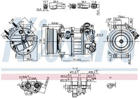 Kompressori, ilmastointilaite - 890593