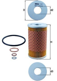 Eļļas filtrs - OX 47D
