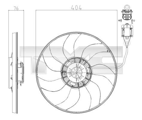 Ventilators, Motora dzesēšanas sistēma - 825-0020
