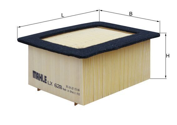 Gaisa filtrs - LX 628