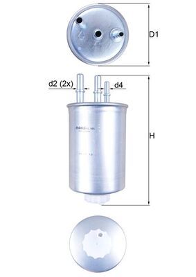 Degvielas filtrs - KL 505