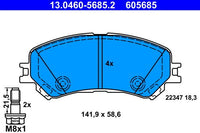Jarrupala, levyjarru - 13.0460-5685.2