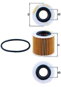 Eļļas filtrs - OX 416D1