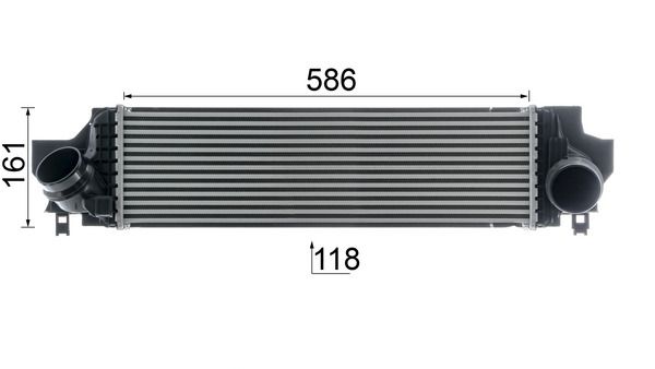 Välijäähdytin - CI 610 000P