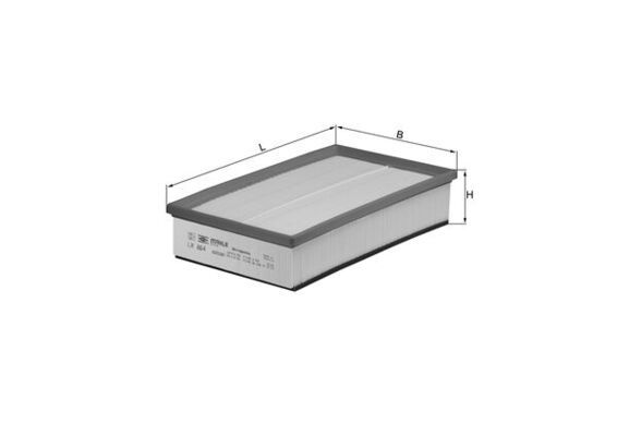 Gaisa filtrs - LX 864
