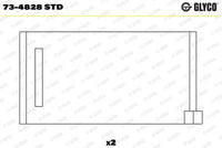 Sadales vārpstas gultnis - 73-4828 STD