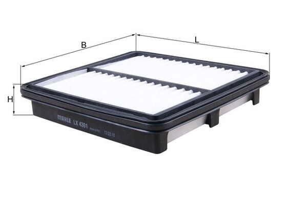 Gaisa filtrs - LX 4301