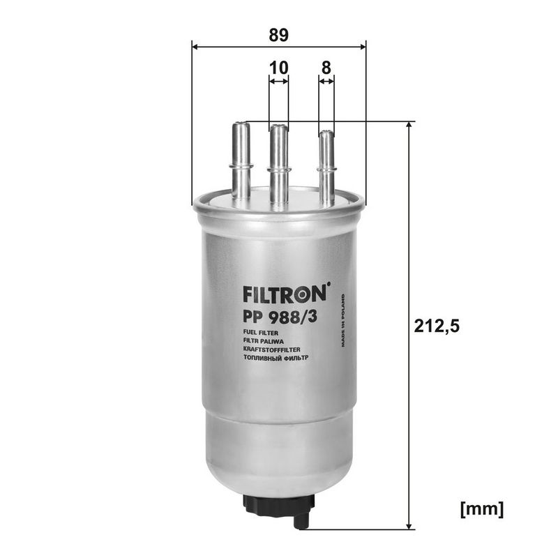 Degvielas filtrs - PP 988/3