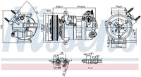 Kompressori, ilmastointilaite - 890594