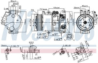 Kompressori, ilmastointilaite - 890144