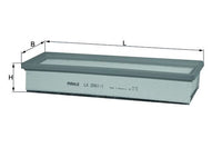 Gaisa filtrs - LX 2061/1
