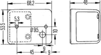 Gabarītlukturi - 2PF 006 679-001