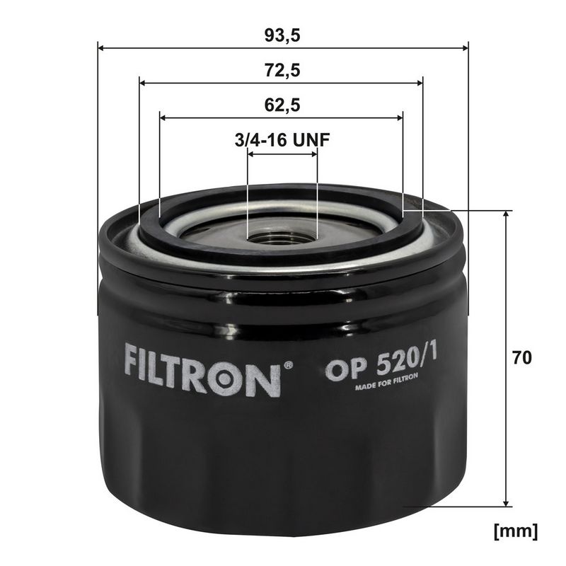 Eļļas filtrs - OP 520/1