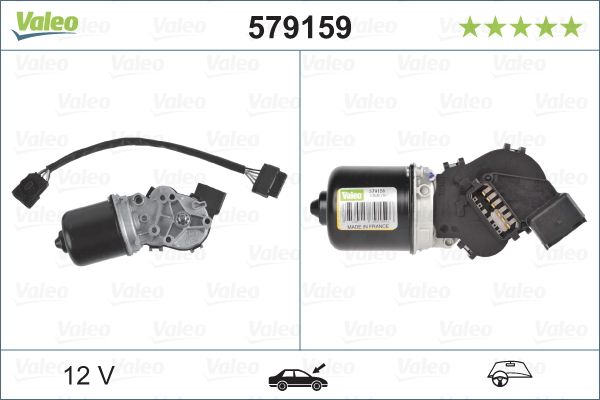 Stiklu tīrītāju motors - 579159