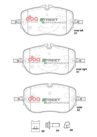 Brake Pads Street Performance - DB15209SP