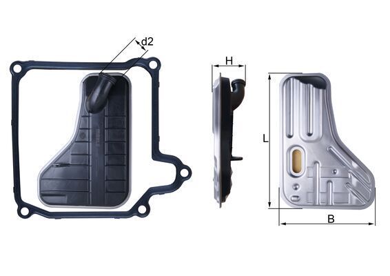 Hydrauliikkasuodatin, automaattivaihteisto - HX 264D