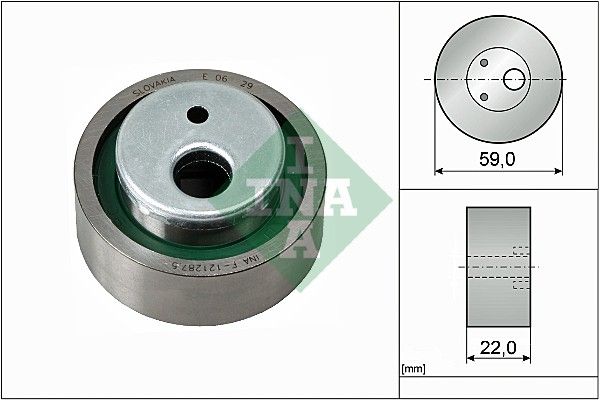 Zobsiksnas spriegotājrullis - 531 0030 10