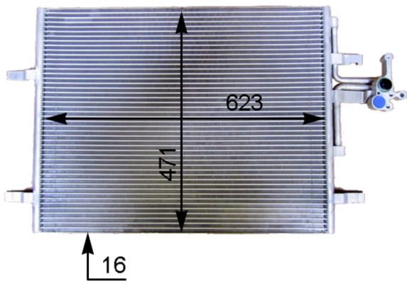 Lauhdutin, ilmastointilaite - AC 775 000S