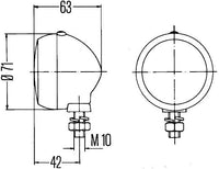 Gabarītlukturi - 2PF 001 648-161