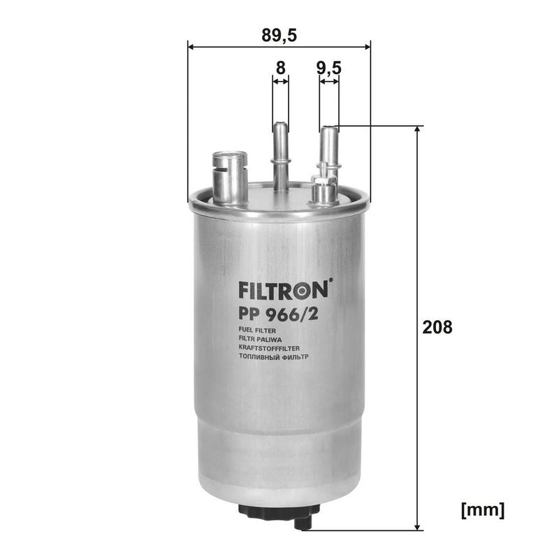 Degvielas filtrs - PP 966/2