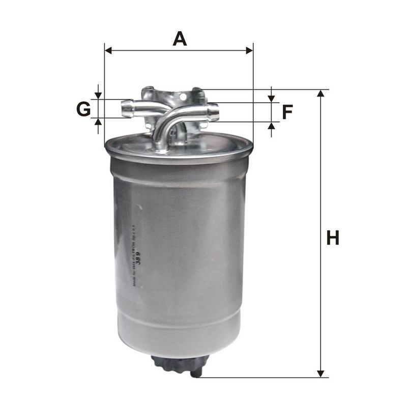 Degvielas filtrs - PP 839/8