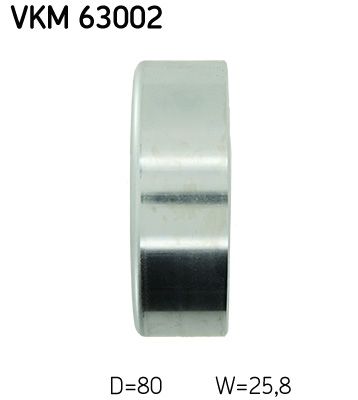 Ohjainrulla, moniurahihna - VKM 63002