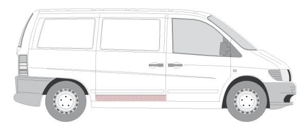 Door repair panel - 6508-01-3541170P
