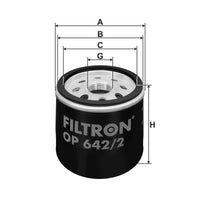Eļļas filtrs - OP 642/2