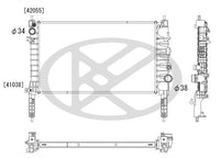 Motora dzesēsanas radiators - PL463687