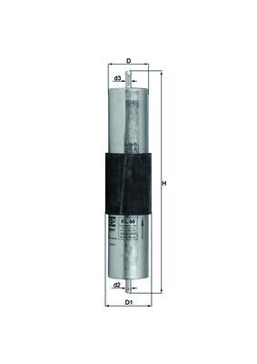 Degvielas filtrs - KL 66
