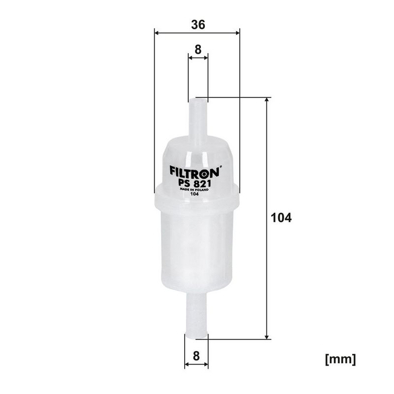 Degvielas filtrs - PS 821