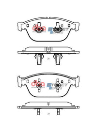 Brake Pads Street Series | Front Axle - DB15099SS
