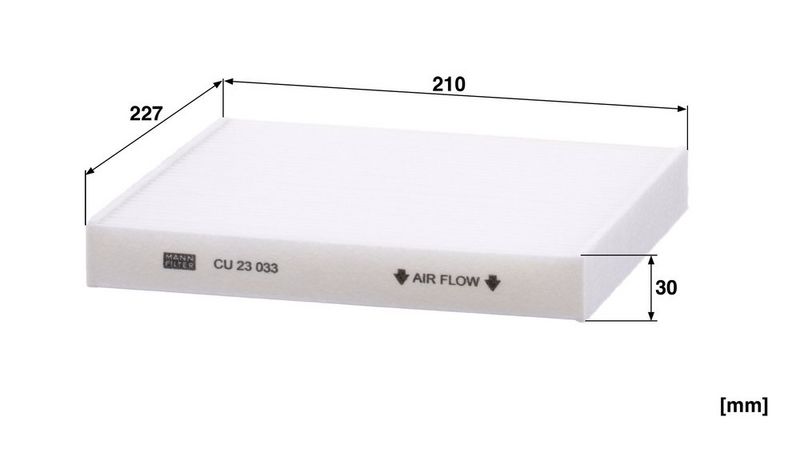 Salona filtrs - CU 2303