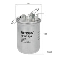 Degvielas filtrs - PP 839/6