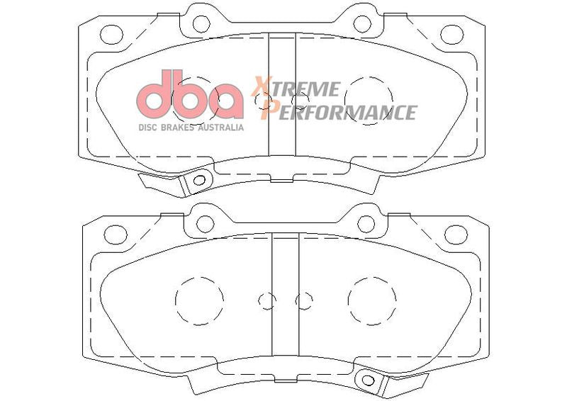 Brake Pads Xtreme Performance | Front Axle - DB2221XP