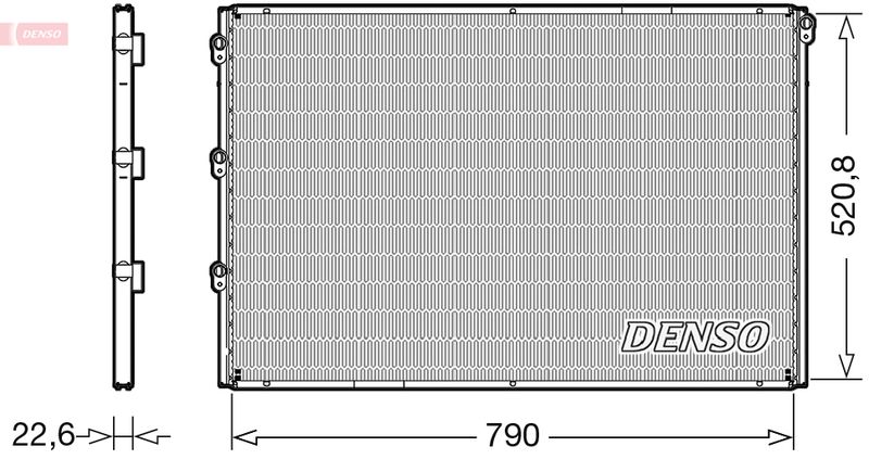 Lauhdutin, ilmastointilaite - DCN99078