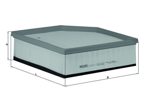 Gaisa filtrs - LX 1607/1