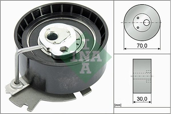 Zobsiksnas spriegotājrullis - 531 0632 10