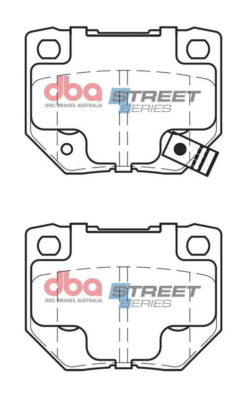 Brake Pads Street Series Ceramic | Rear Axle - DB1220SS